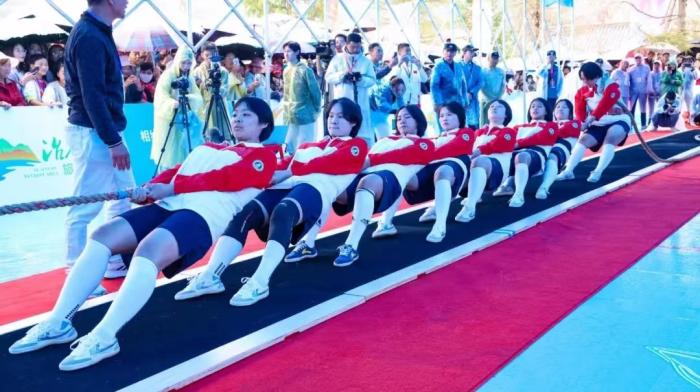 中国拔河公开赛在全国拔河之乡甘肃临潭盛大开