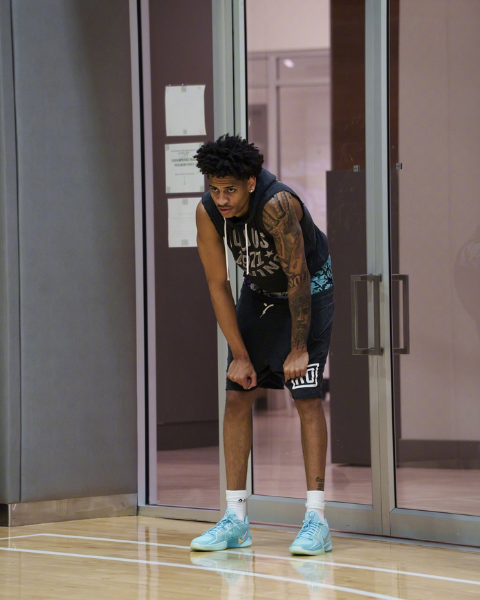 基扬-安东尼结束大一赛季开启休赛期训练备战新