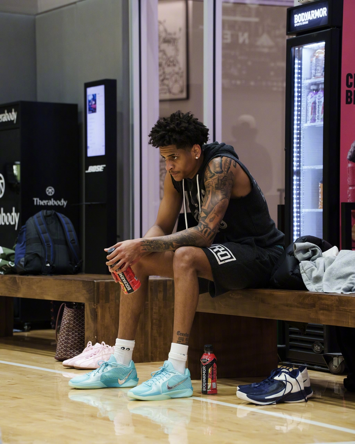 基扬-安东尼结束大一赛季开启休赛期训练备战新